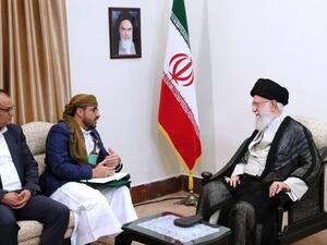 المرشد الإيراني يستقبل وفدا من جماعة الحوثي