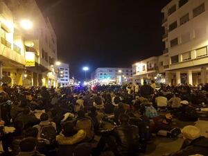 المغرب: إصابات بصفوف المعلمين بعد تدخل الأمن لفض اعتصام ليلي