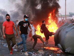 إصابات إثر سقوط قذائف وعمليات قنص شرقي بغداد