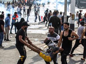 مقتل 9 متظاهرين وإصابة 135في بغداد ومحافظات خلال 5 أيام