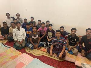 45 عاملا بنغاليا كانوا محتجزين وسط بغداد