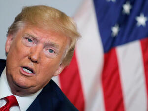 الرئيس الأمريكي، دونالد ترامب