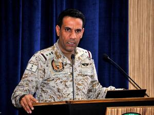 تركي المالكي المتحدث باسم التحالف العربي بقيادة السعودية في اليمن