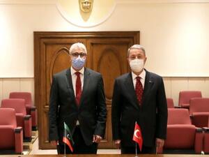 وزير الدفاع التركي يلتقي وزير الداخلية الليبي في أنقرة