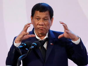 الرئيس الفلبيني رودريغو دوتيرتي