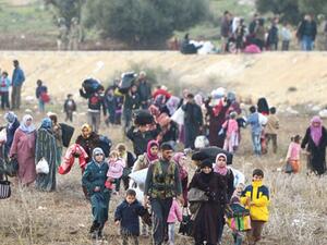 نزوح 124 ألف مدني سوري خلال عيد الأضحى