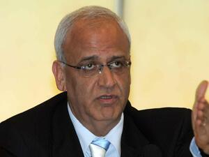 أمين سر اللجنة التنفيذية لمنظمة التحرير الفلسطينية صائب عريقات