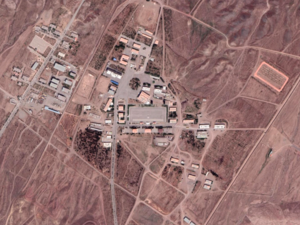 موقع محتمل للانفجار الذي وقع في طهران الخميس 25 يونيو 2020