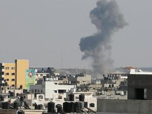 طائرات حربية إسرائيلية تشن غارة جنوبي قطاع غزة