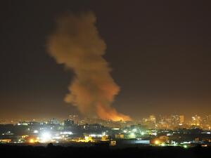 إسرائيل تقصف موقعا قرب الحدود مع قطاع غزة