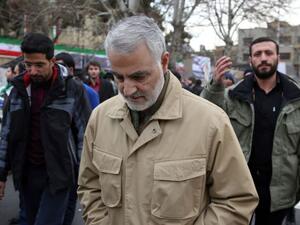 قائد فيلق القدس الإيراني قاسم سليماني