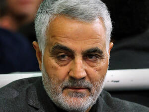 قائد فيلق القدس في الحرس الثوري الإيراني الجنرال قاسم سليماني