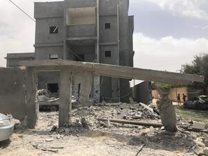 5 قتلى إثر قصف لطيران حفتر على مستشفى ميداني بطرابلس