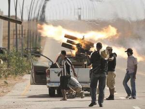 قوات حكومة طرابلس تتصدى لمليشيات حفتر في حرب شوارع