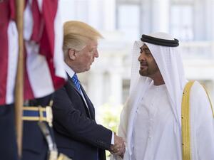 ترامب يهاتف محمد بن زايد حول الوضع في ليبيا