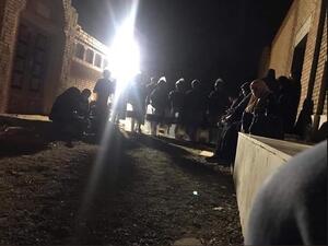 صور مسربه لدفن نجل مرسي