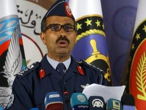 المتحدث باسم الجيش الليبي، عقيد طيار محمد قنونو