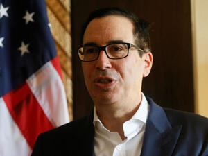 وزير الخزانة الأمريكي ستيفن منوتشين