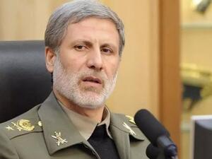 وزير الدفاع الإيراني البريجادير جنرال أمير حاتمي