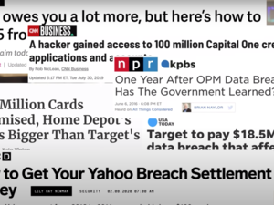 Consumer Privacy before Blockchain?  /OIP Youtube Screengrab