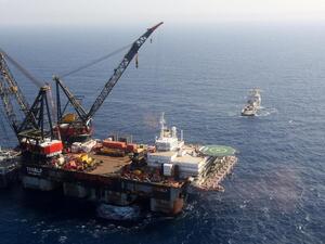 In January Israel, Cyrprus and Greece signed a $5.8 bn gas pipeline deal in the Eastern Mediterranean /AFP