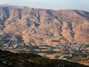Netanyahu pledged last week to annex the Jordan Valley, which amounts to one-third of the West Bank, if he wins Tuesday's elections /AFP