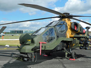 The Turkish T129 Advanced Attack and Tactical Reconnaissance helicopter  /Wikimedia The Turkish T129 Advanced Attack and Tactical Reconnaissance helicopter