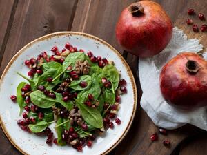 سلطة الرمان الخريفية