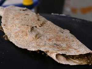 ساندويش الزعتر بالسمّاق