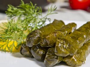 ورق العنب بالزيت