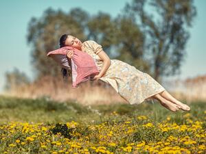 هناك أشياء في حياتنا ونفعلها بسهولة لكن في أحلامنا لا نتمكن ابدًا من القيام بها