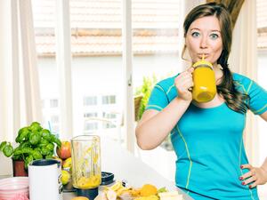 تستمتع بتناول العصير مع وجبة الطعام أو يمكنك تناوله كوجبة خفيفة