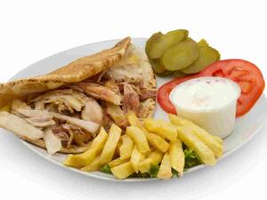 الشاورما بالدجاج على الطريقة السورية