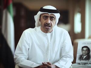 وزير الخارجية الإماراتي عبد الله بن زايد