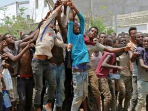  ظروف احتجاز المهاجرين ومعظمهم إثيوبيون، تثير قلق منظمة الهجرة الدولية