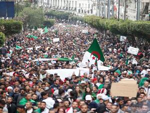 مسيرة في العاصمة الجزائرية/ أرشيفية