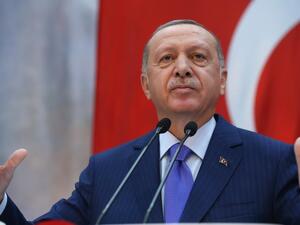  الرئيس التركي رجب طيب أردوغان