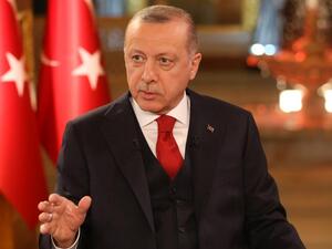  الرئيس التركي رجب طيب أردوغان