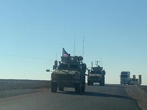 قافلة عسكرية امريكية