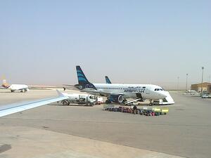 مطار بنينا الدولي في ليبيا