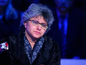  بسمة الخلفاوي، أرملة المعارض اليساري الراحل، شكري بلعيد