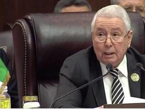 الرئيس الجزائري المؤقت عبد القادر بن صالح