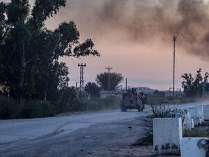 قصف على العاصمة الليبية طرابلس/ أرشيفية