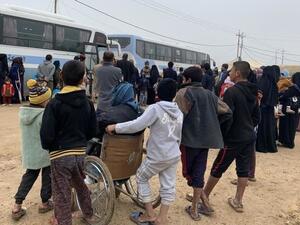 إغلاق أربعة مخيمات للنازحين في محافظة نينوى بشمال العراق