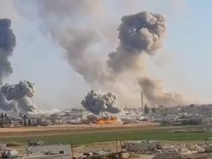  ترامب حث روسيا وقوات الحكومة السورية الأحد على وقف قصف إدلب