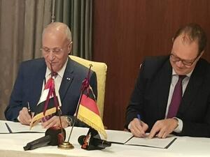 توقيع خطاب النوايا بين الطرفين المصري والألماني