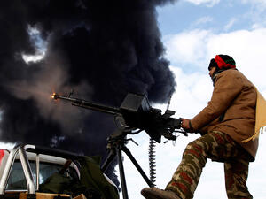  ليبيا غرقت في الفوضى منذ الاطاحة بنظام معمر القذافي عام 2011 