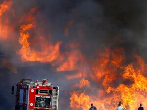 حرائق كبيرة تلتهم مساحات واسعة من الأراضي الزراعية في العراق