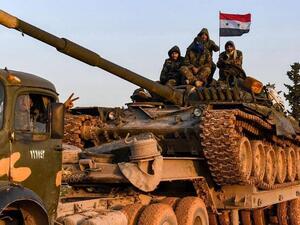 قوات من الجيش السوري شمال البلاد