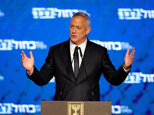 بيني غانتس زعيم تحالف "أزرق أبيض" 